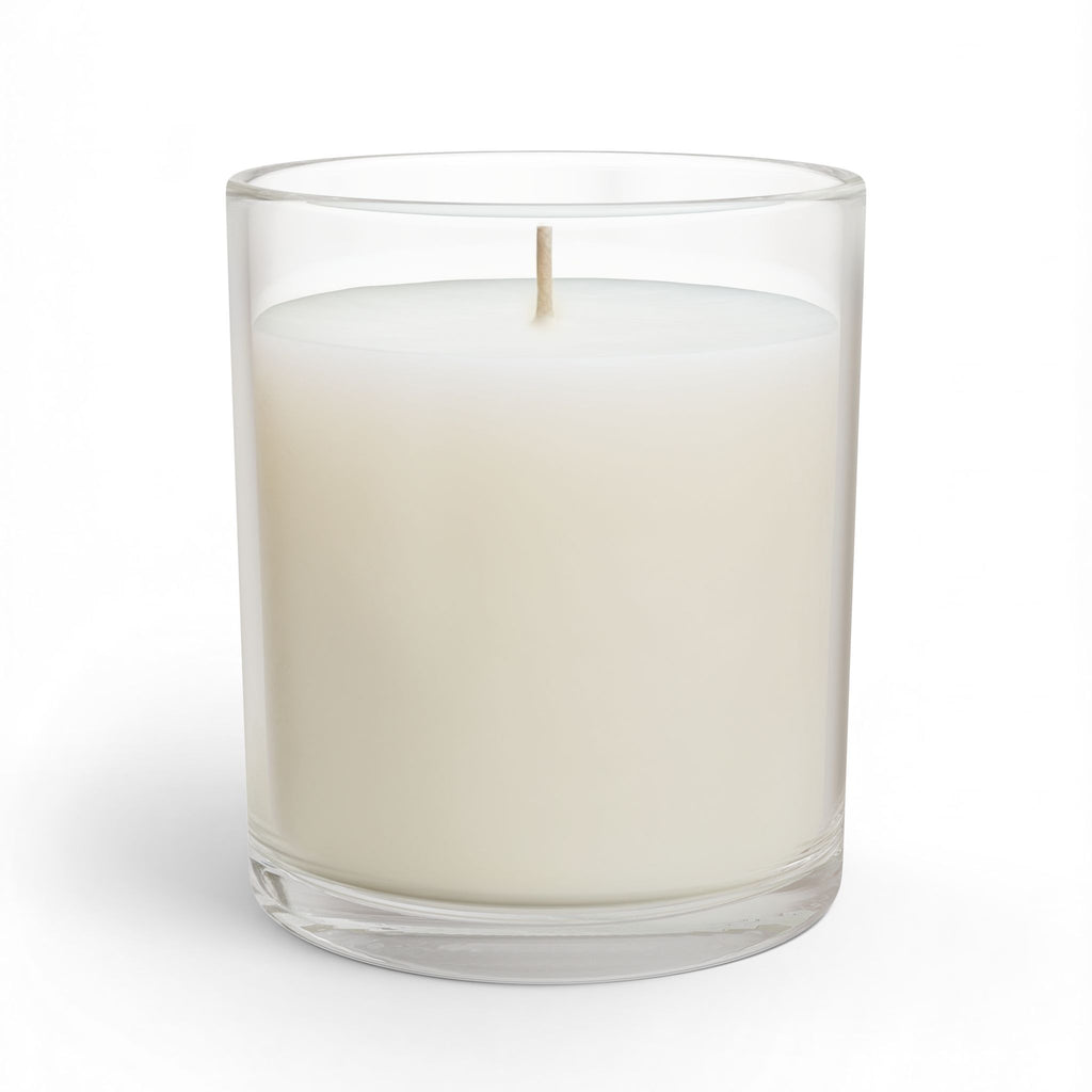 Thanksgiving Glass Candle — "Happy Thanksgiving" Harvest Blessings 11oz
