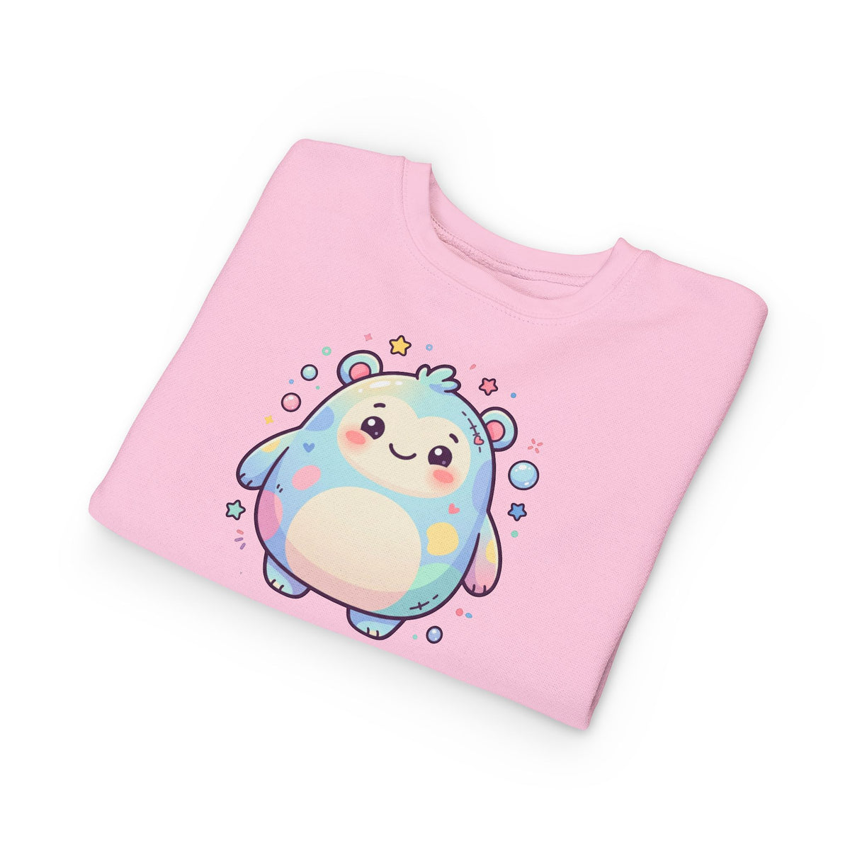 Kawaii Pastel Hedgehog Toddler Sweatshirt