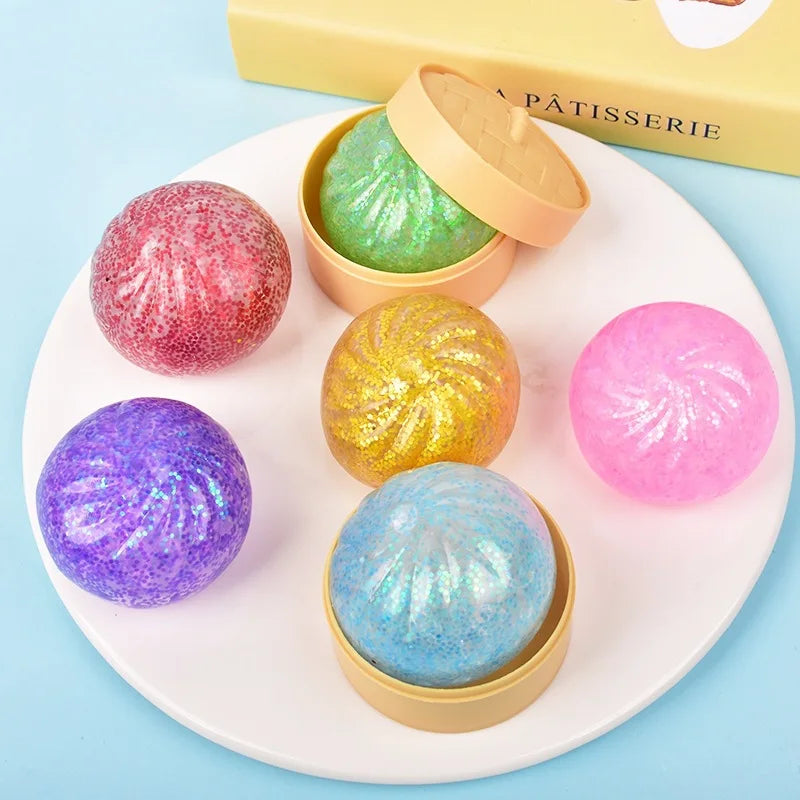 Surprise Dumpling Squishy Stress Toy