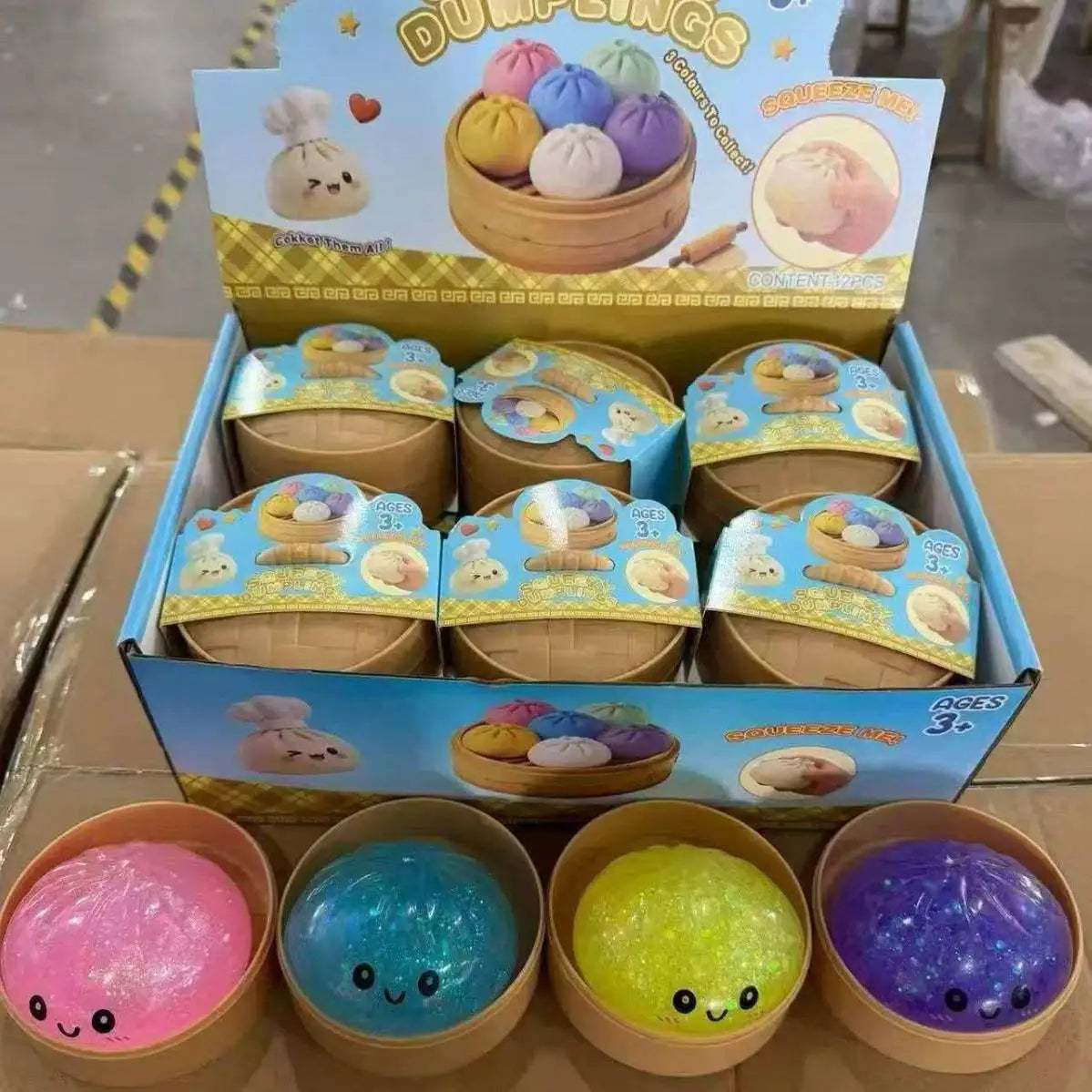 Surprise Dumpling Squishy Stress Toy